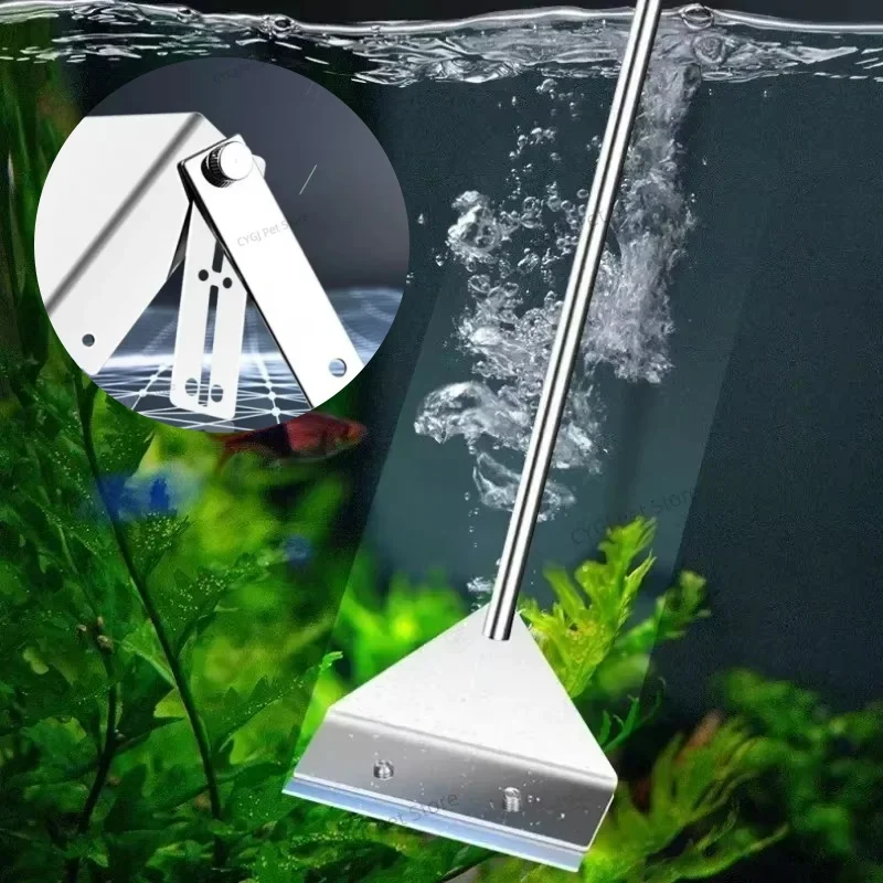 Aquarium Marine Sand - Fish Tank Cleaning Tool Flat Sand