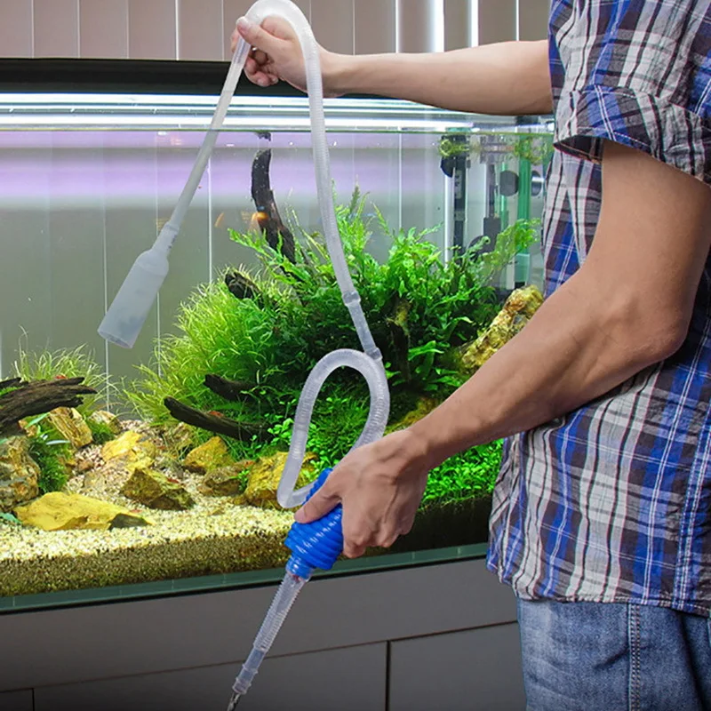 Marine Aquarium Water Change - Aquarium Siphon Fish Tank Syphon Vacuum