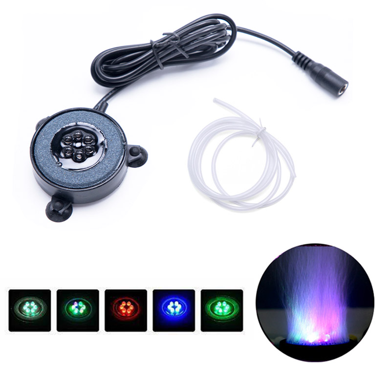 Marine Aquarium Water Change - LED Aquarium Air Bubble Light Waterproof