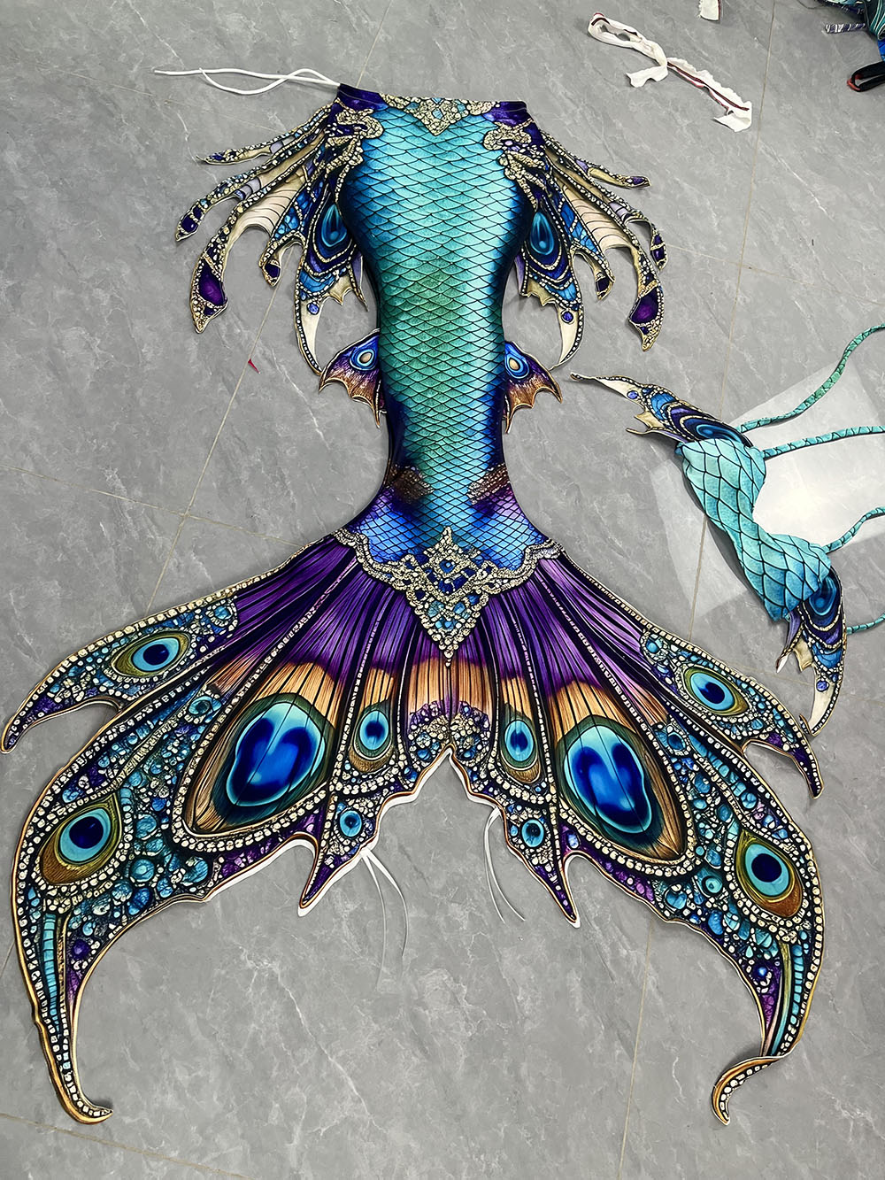 Aquarium & Marine Museum Ums - New Pattern Mermaid Tail Mermaid Fins