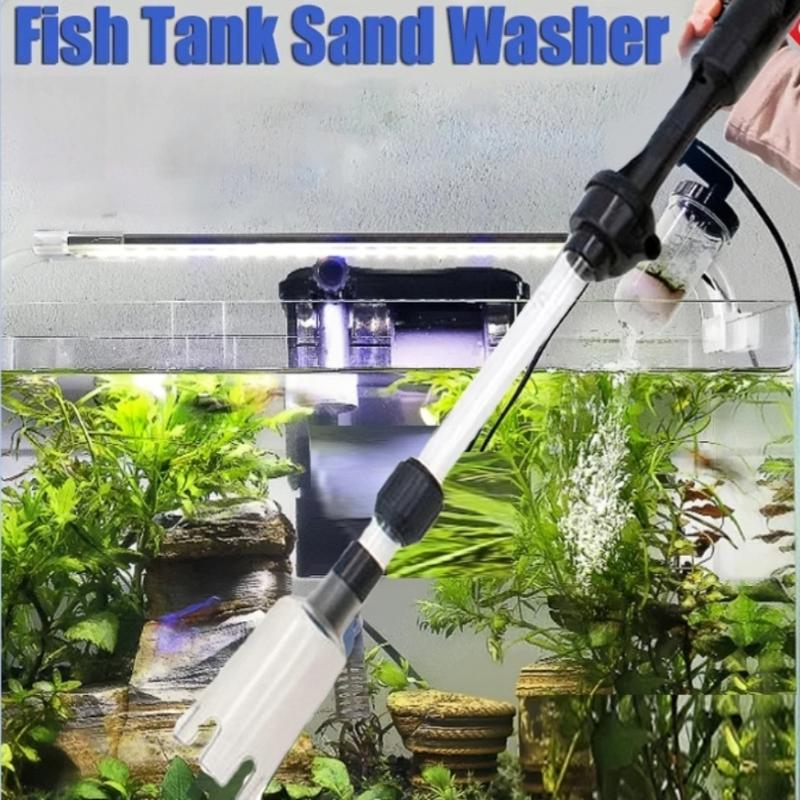220V Powerful Suction Aquarium - огляд і ціна Aquarium Marine Sand