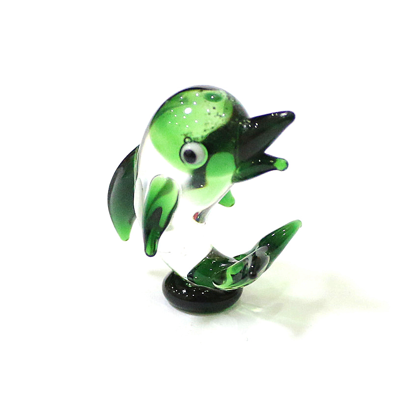 Handmade Mini Glass Dolphin Fi - огляд і ціна Marine Aquarium Home