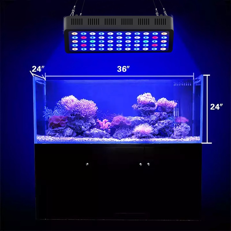 165W Aquarium Light Smart WIFI - огляд і ціна Marine Aquarium Timing