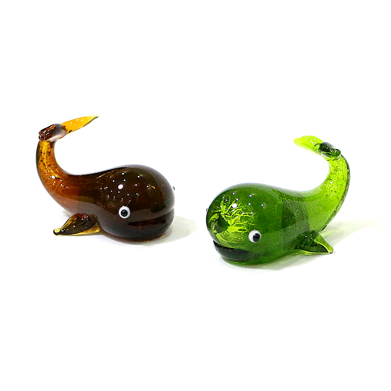 Murano Glass Whale Miniature F - огляд і ціна Marine Aquarium Home