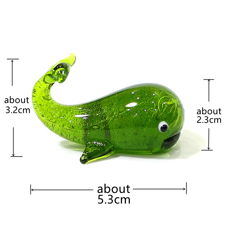Murano Glass Whale Miniature F - огляд і ціна Marine Aquarium Home
