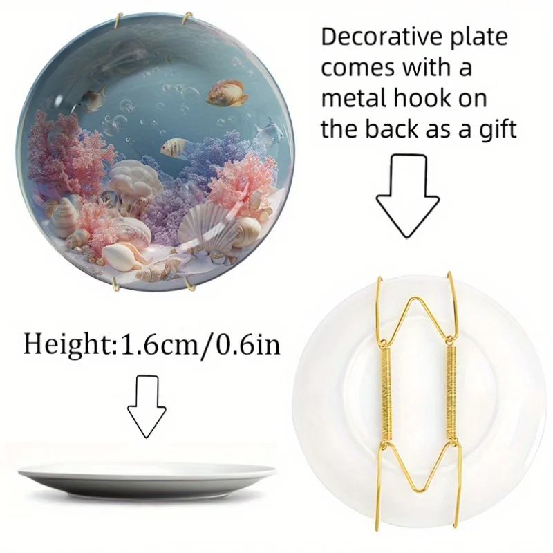 Ceramic Sea-Themed Aquarium Pl - огляд і ціна Marine Aquarium Home