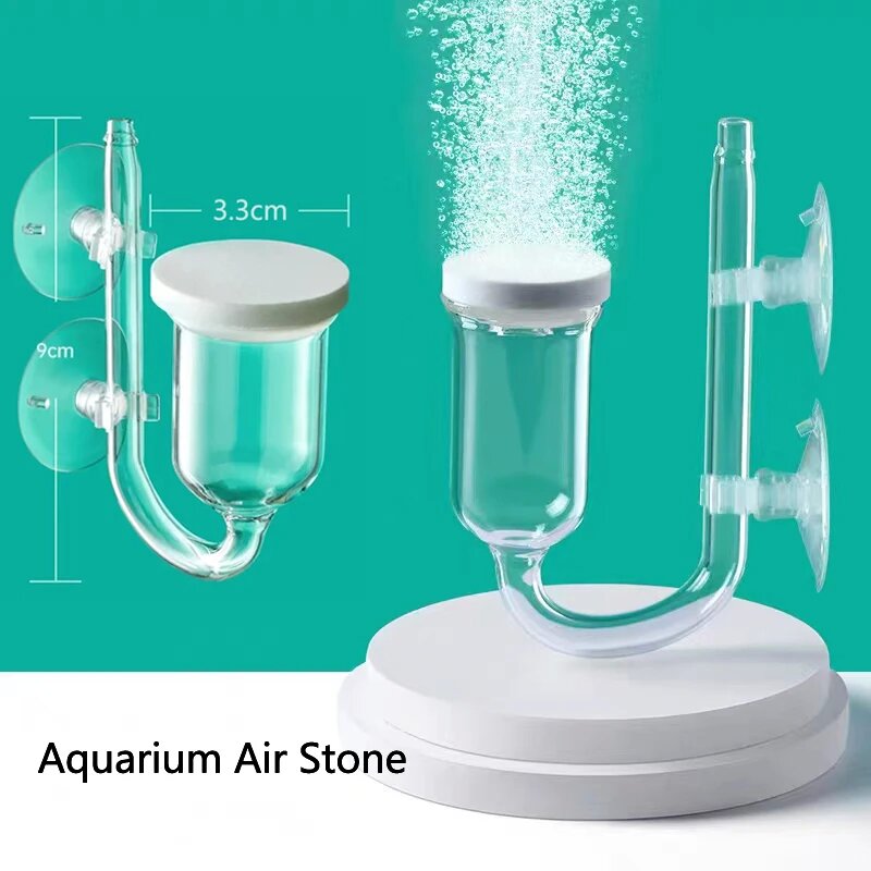 1Set Glass Air Pump Sand Stone - огляд і ціна Aquarium Marine Sand