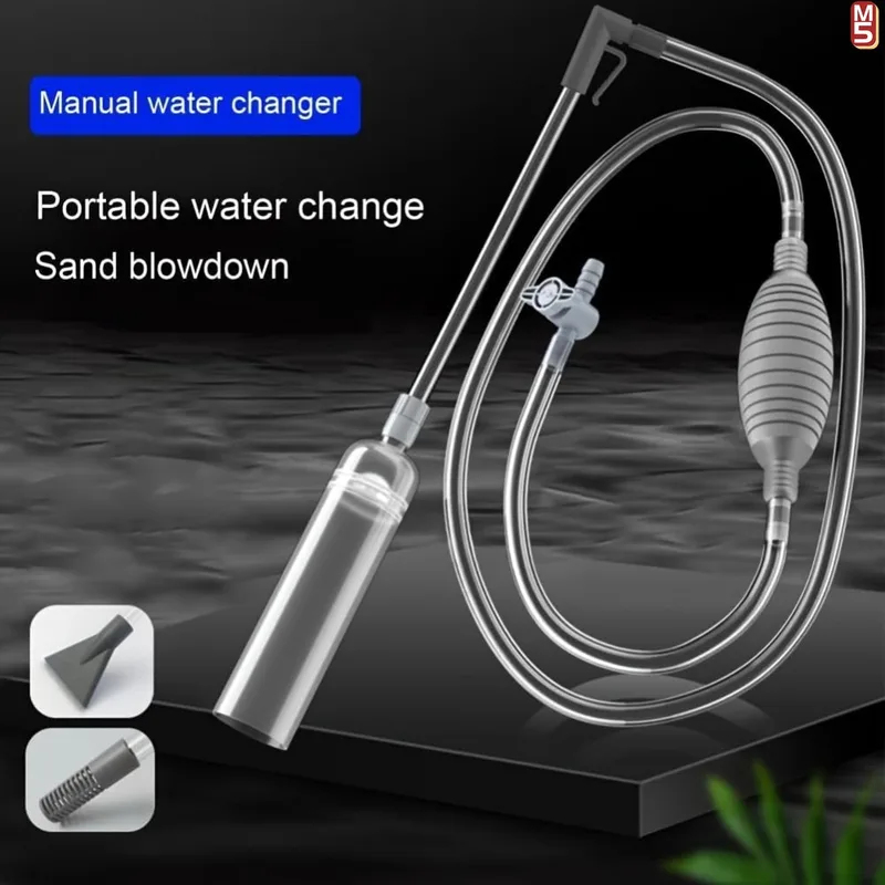 Aquarium Siphon Vacuum Cleaner - огляд і ціна Marine Aquarium Water Change