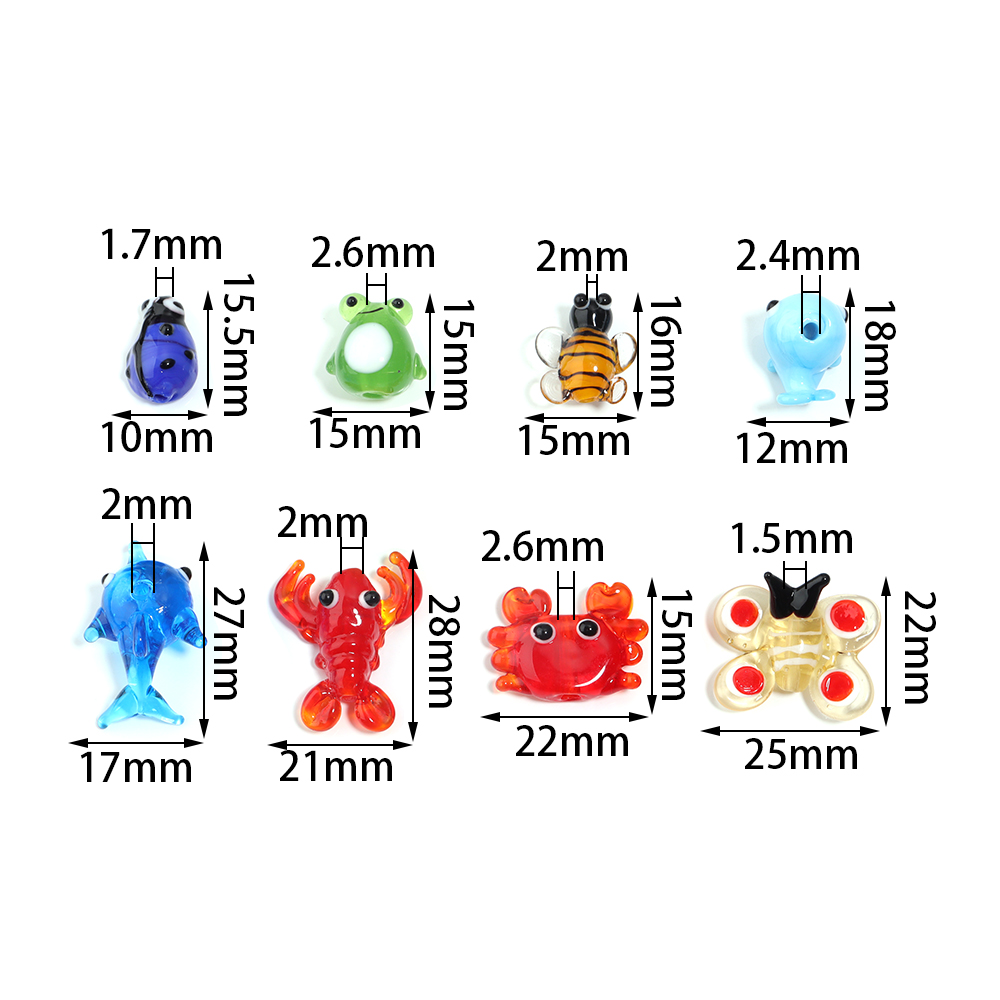 2Pcs Glass Pendant Marine Anim - огляд і ціна Aquarium Marine Fishes