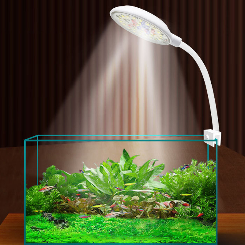 USB Fish Tank Small Clip Light - огляд і ціна Marine Aquarium Water Change