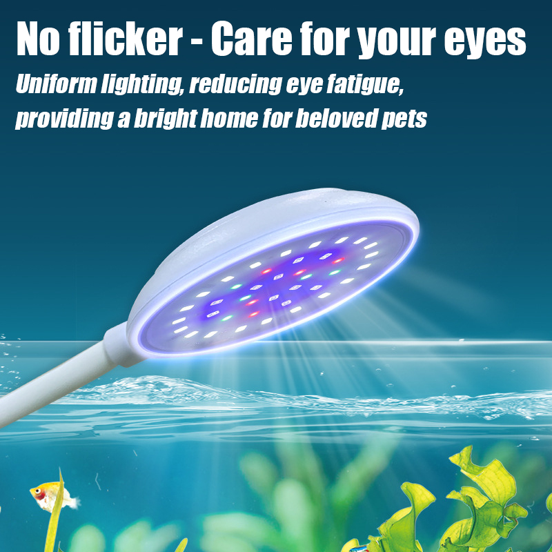 USB Fish Tank Small Clip Light - огляд і ціна Marine Aquarium Water Change