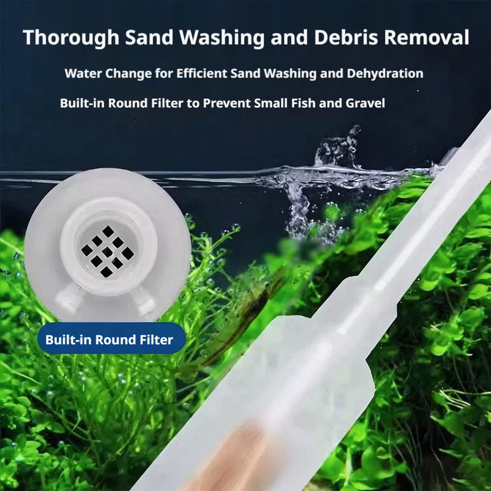 Manual Aquarium Siphon Fish Ta - огляд і ціна Marine Aquarium Water Change