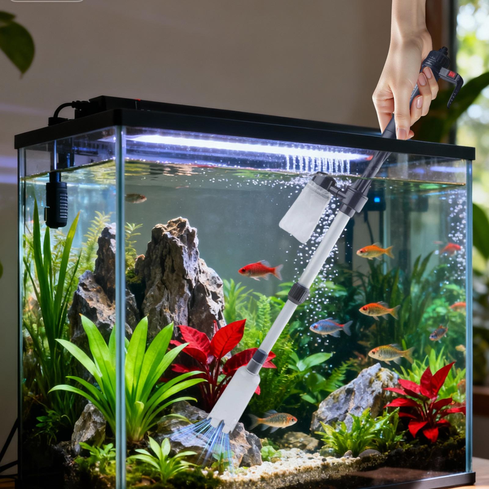 3 in 1 Aquarium Vacuum Gravel  - огляд і ціна Marine Aquarium Water Change
