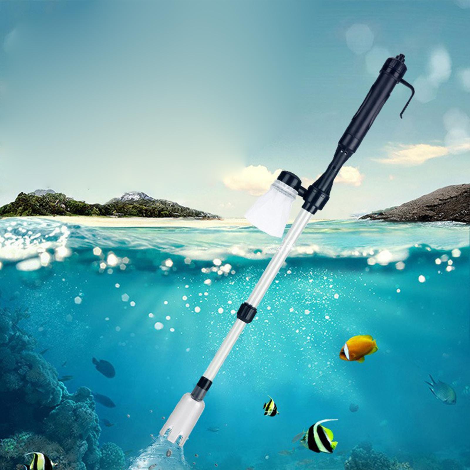 3 in 1 Aquarium Vacuum Gravel  - огляд і ціна Marine Aquarium Water Change