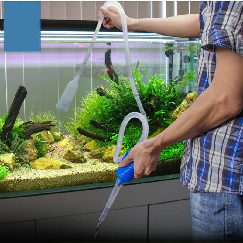 Aquarium Siphon Vacuum Cleaner - огляд і ціна Marine Aquarium Water Change