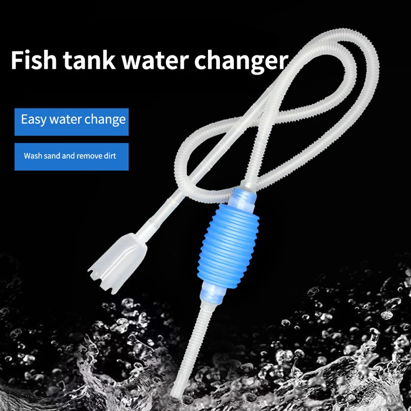 Aquarium Siphon Vacuum Cleaner - огляд і ціна Marine Aquarium Water Change