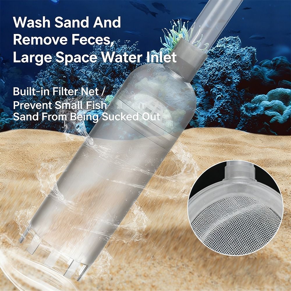 New Siphon Aquarium Gravel Cle - огляд і ціна Marine Aquarium Water Change