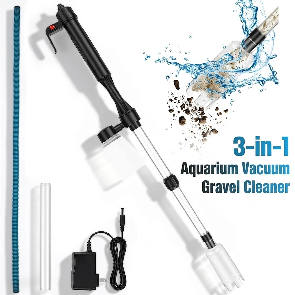 Aquarium Vacuum Gravel Cleaner - огляд і ціна Marine Aquarium Water Change