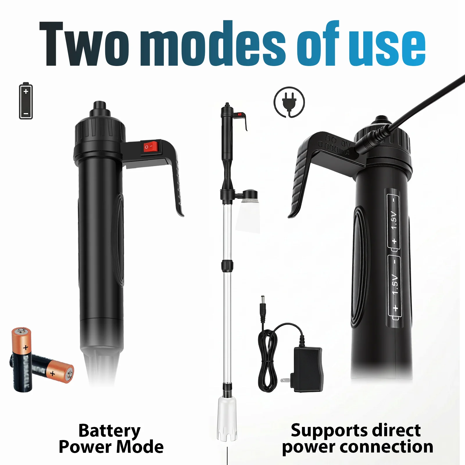 Aquarium Vacuum Gravel Cleaner - огляд і ціна Marine Aquarium Water Change