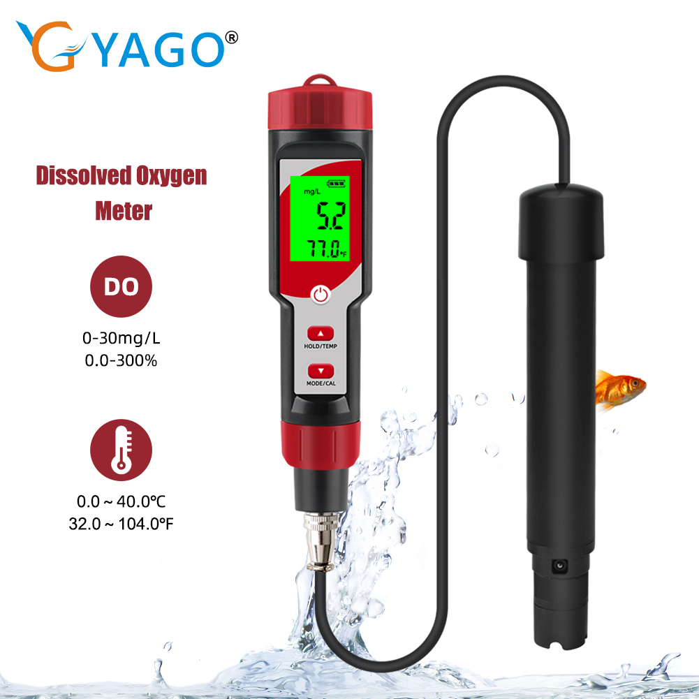 Digital Dissolved Oxygen Meter - огляд і ціна Marine Aquarium Hydrometer