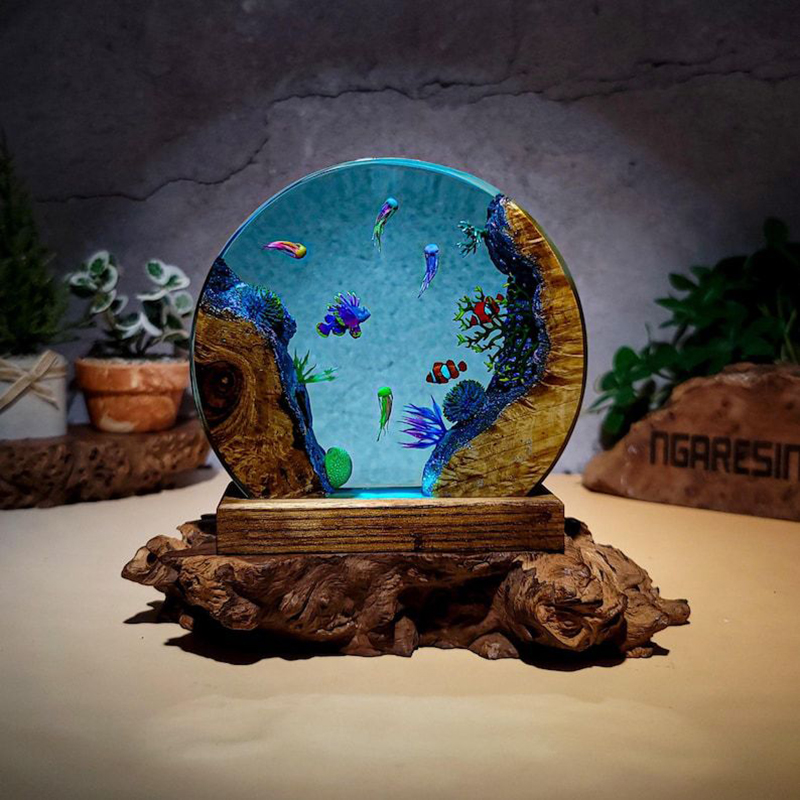 Ocean Aquarium Organism Resin  - огляд і ціна Aquarium & Marine Museum Ums