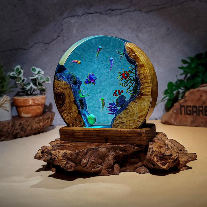 Ocean Aquarium Organism Resin  - огляд і ціна Aquarium & Marine Museum Ums