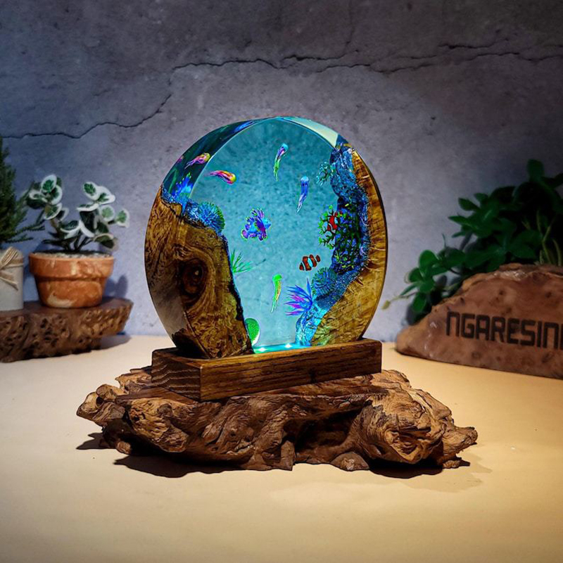 Ocean Aquarium Organism Resin  - огляд і ціна Aquarium & Marine Museum Ums