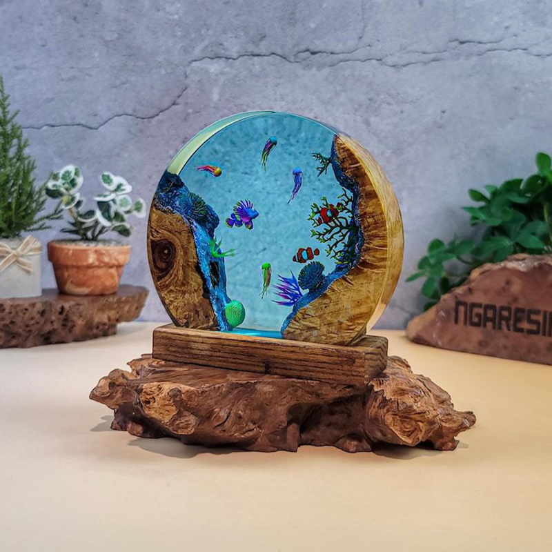 Ocean Aquarium Organism Resin  - огляд і ціна Aquarium & Marine Museum Ums