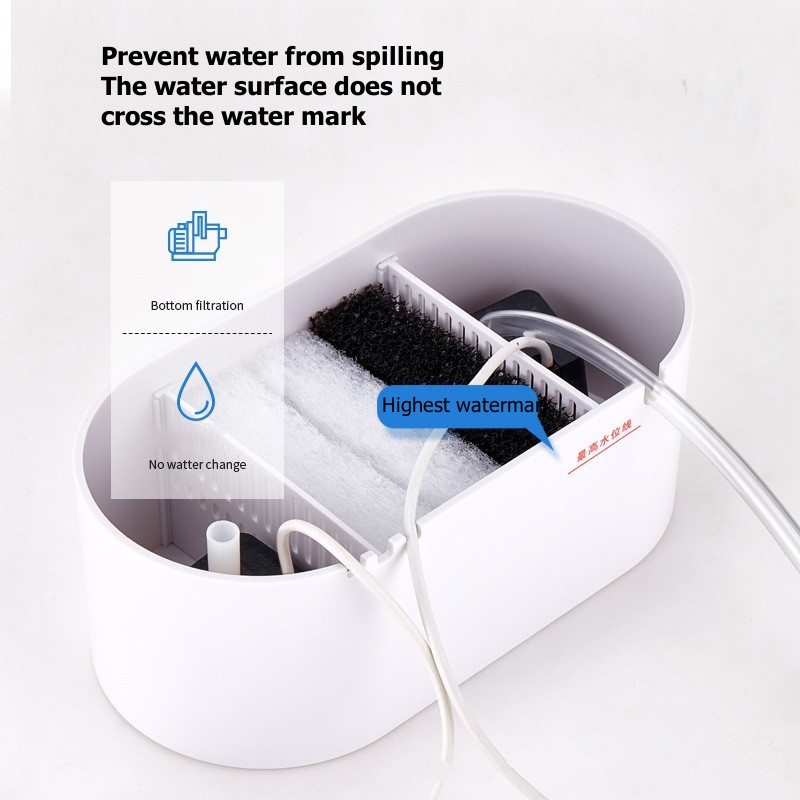 Mini Desktop Aquarium Fish Tan - огляд і ціна Marine Aquarium Water Change