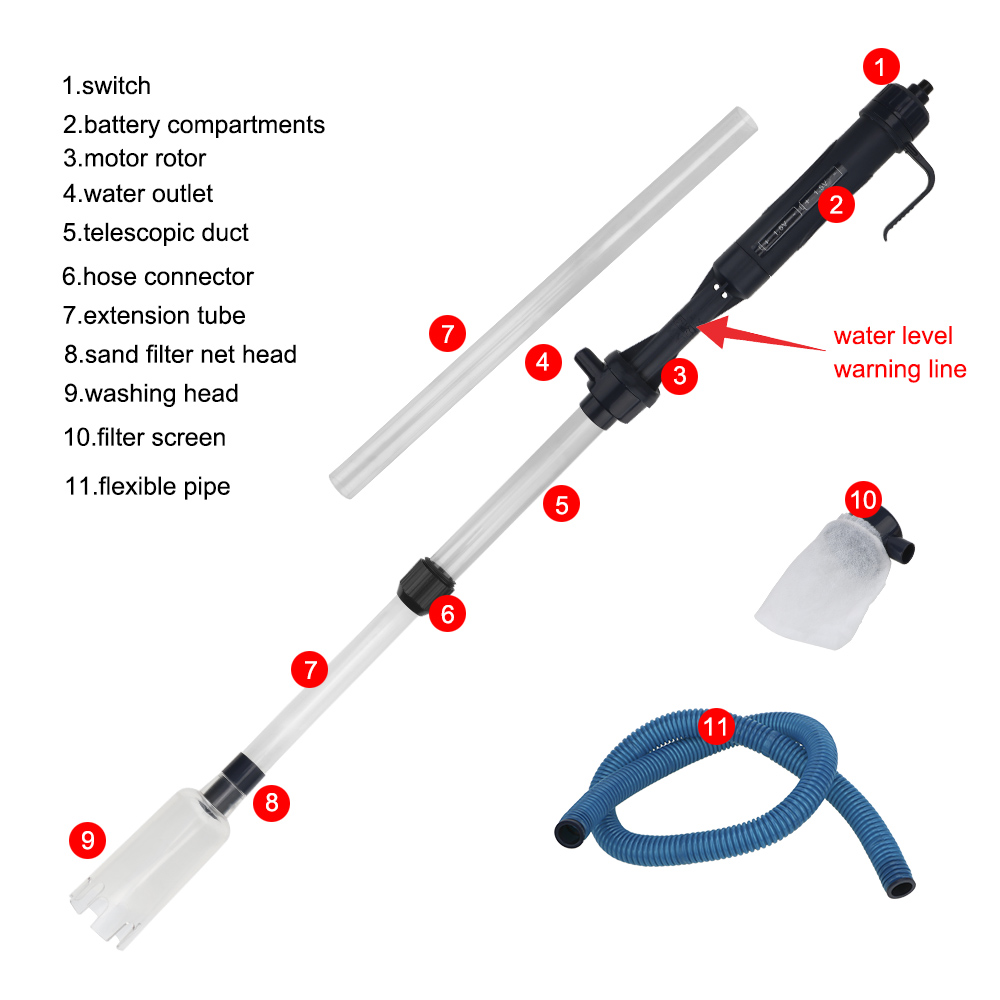 Electric Water Change Pump Gra - огляд і ціна Marine Aquarium Water Change