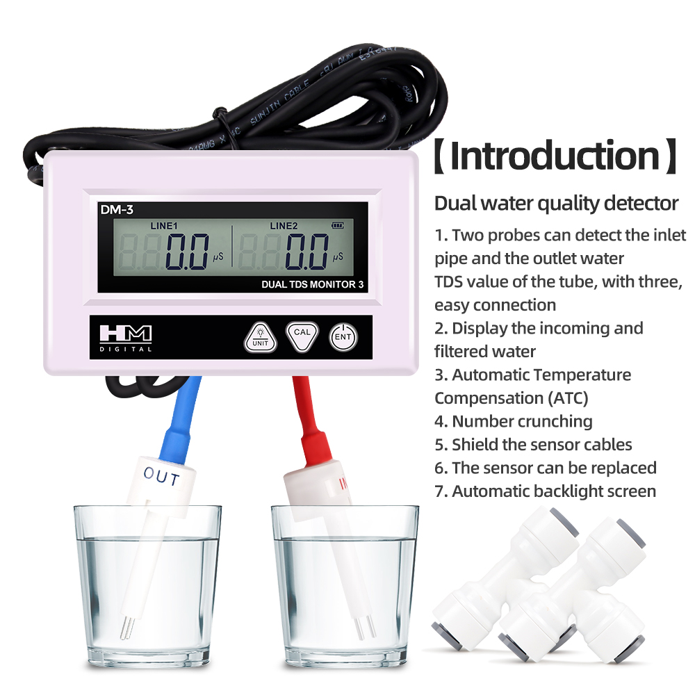 HM DM3 Online TDS EC Water Qua - огляд і ціна Marine Aquarium Hydrometer