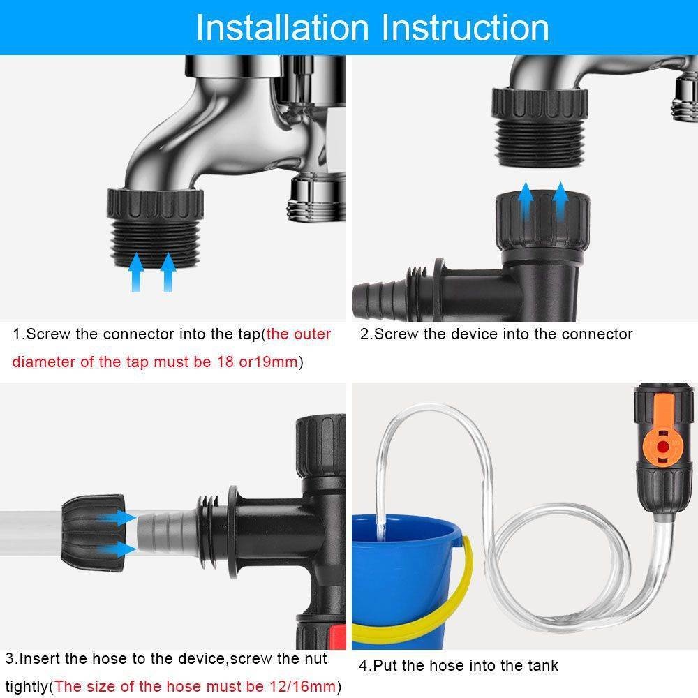 Fish Tank Water Changer Access - огляд і ціна Marine Aquarium Water Change