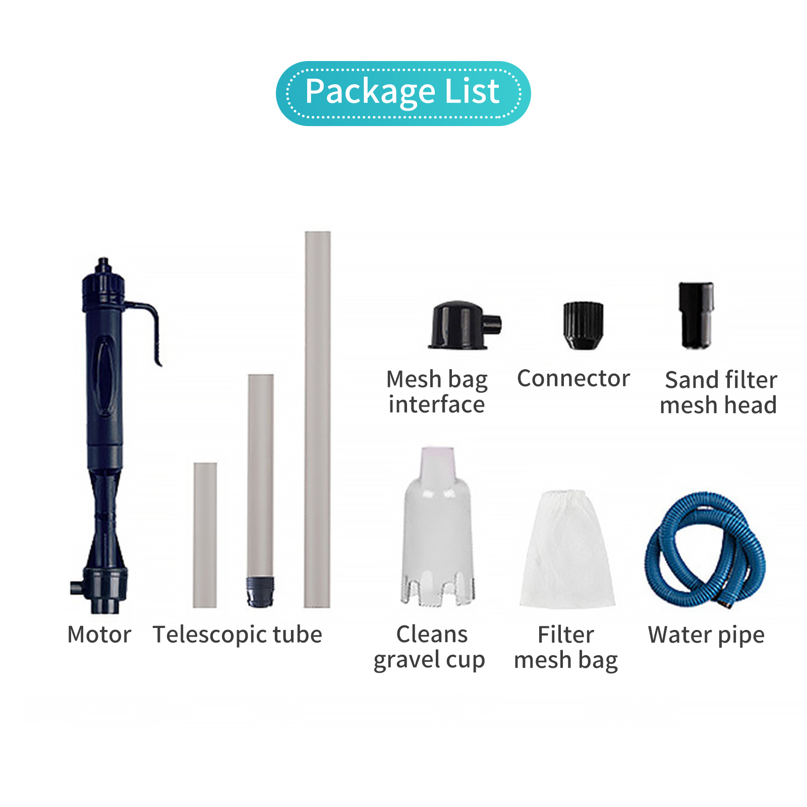 Electric Aquarium Gravel Clean - огляд і ціна Aquarium Marine Sand