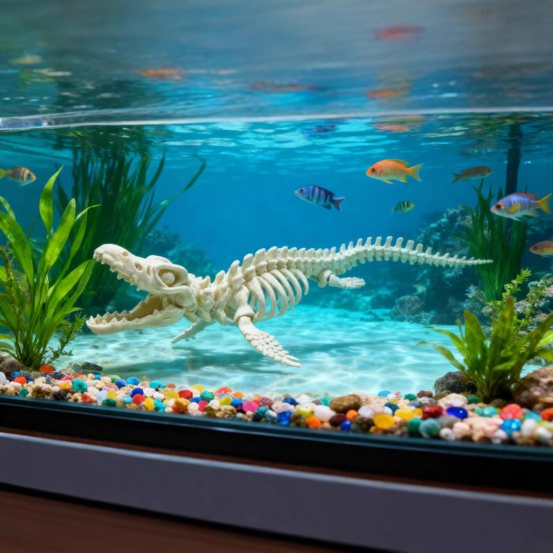 New【Dinosaur Skeleton Model Fi - огляд і ціна Marine Aquarium Home