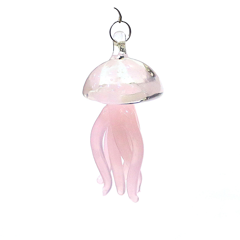 Pink Jellyfish Glass Pendant C - огляд і ціна Marine Aquarium Home