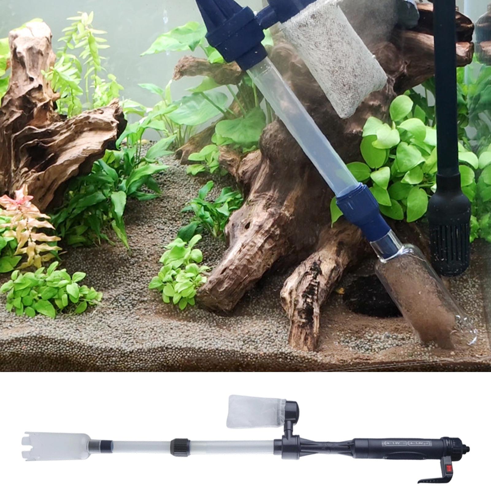 Aquarium Vacuum Adjustable Tel - огляд і ціна Marine Aquarium Water Change