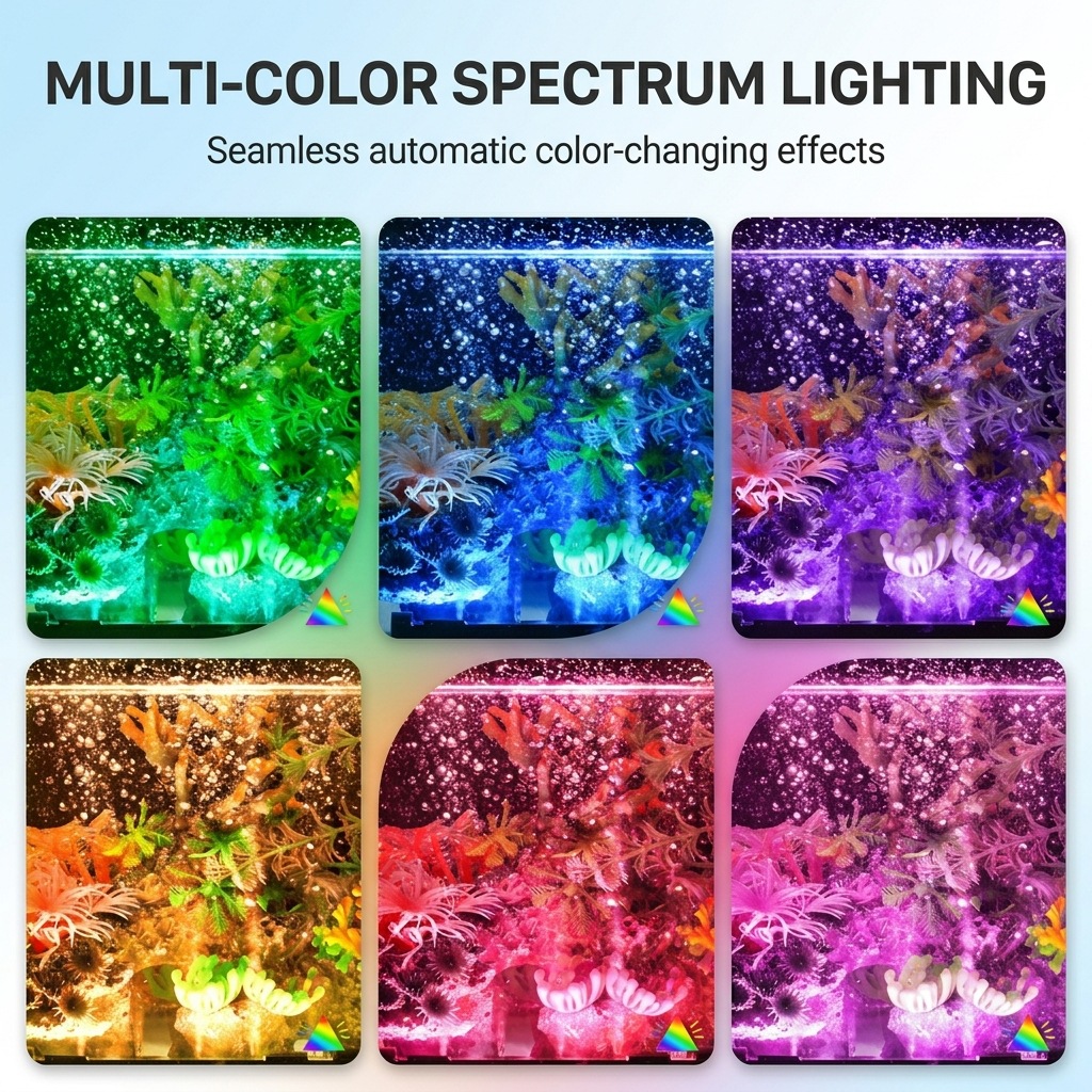 USB LED Aquarium Air Bubble Li - огляд і ціна Marine Aquarium Water Change
